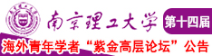 色的鸡扒艹女生逼逼喷水视频南京理工大学第十四届海外青年学者紫金论坛诚邀海内外英才！